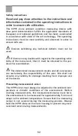 Preview for 52 page of Storch HPM clima Operating Manual