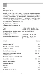 Preview for 62 page of Storch HPM clima Operating Manual
