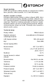 Preview for 63 page of Storch HPM clima Operating Manual