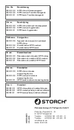 Preview for 76 page of Storch HPM clima Operating Manual