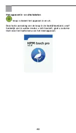 Preview for 40 page of Storch HPM touch pro Manual