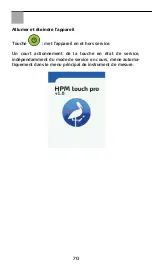 Preview for 70 page of Storch HPM touch pro Manual