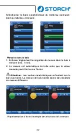Preview for 77 page of Storch HPM touch pro Manual
