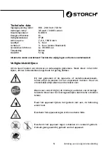 Preview for 9 page of Storch LED Tower 36 W Akku Translation Of The Original Instruction