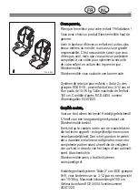 Предварительный просмотр 17 страницы storchenmuhle Solar 2 Seatfix Instructions For Installation And Use Manual