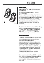 Предварительный просмотр 167 страницы storchenmuhle Solar 2 Seatfix Instructions For Installation And Use Manual