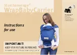 Preview for 1 page of Storchenwiege WrapBabyCarrier Instructions For Use Manual