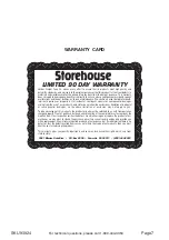 Preview for 7 page of Storehouse 93924 Assembly And Operating Instructions Manual