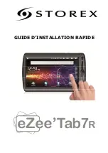 Storex eZee'Tab7r Quick Installation Manual preview