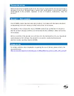 Preview for 6 page of Storex IND'FLY-320 User Manual