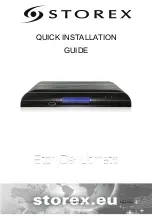 Предварительный просмотр 1 страницы Storex StoryDisk Ultimate Quick Installation Manual