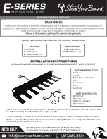 StoreYourBoard E Series Quick Start Manual preview