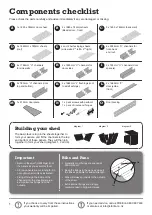 Preview for 2 page of Storite Rite 4 Assembly Instructions Manual