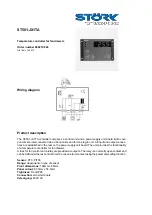 Предварительный просмотр 1 страницы STORK TRONIC 149674 Manual