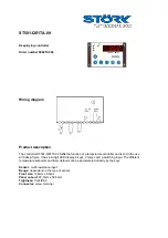 Предварительный просмотр 1 страницы STORK TRONIC 900219.092 Manual