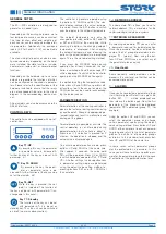 Preview for 3 page of STORK TRONIC 900318.002 Manual