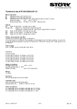 Preview for 29 page of STORK TRONIC 900340.012 Wiring Diagram