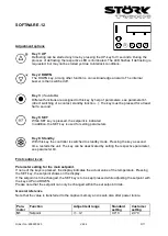 Preview for 3 page of STORK TRONIC ST501-KU3KA.12P Manual