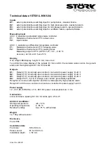 Preview for 3 page of STORK TRONIC ST501-LN1KV.04 Wiring Diagram