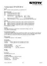 Предварительный просмотр 39 страницы STORK TRONIC ST710-KPLVR.112S Wiring Diagram