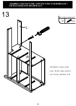 Предварительный просмотр 17 страницы Storkcraft 03666-40 - AC Assembly Instructions Manual