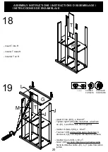 Предварительный просмотр 20 страницы Storkcraft 03666-40 - AC Assembly Instructions Manual