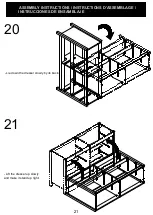 Предварительный просмотр 21 страницы Storkcraft 03666-40 - AC Assembly Instructions Manual