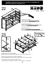 Предварительный просмотр 22 страницы Storkcraft 03666-40 - AC Assembly Instructions Manual