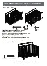 Preview for 15 page of Storkcraft 04521-35-MB Series Assembly Instructions Manual