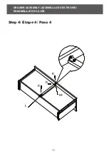 Предварительный просмотр 13 страницы Storkcraft Avalon 6 Drawer Dresser 03556-20 AY Series Manual