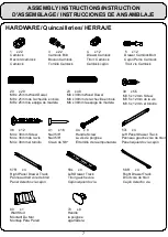 Preview for 7 page of Storkcraft Crescent 03664-30 AC Series Manual