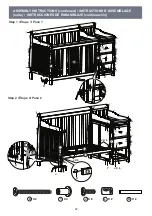 Preview for 22 page of Storkcraft Portofino 04586-47-KM Series Assembly Instructions Manual