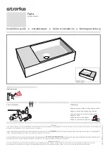 storke Fada solid surface Installation Manual preview