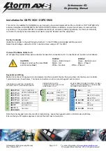 Предварительный просмотр 7 страницы Storm AXS Strikemaster ES Engineering Manual