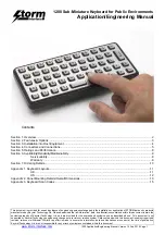 Preview for 1 page of Storm Interface 1200-MK000 Application/Engineering Manual