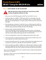 Preview for 1 page of Storm 6 GPS User Manual