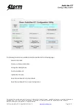 Предварительный просмотр 5 страницы Storm AudioNav EF Manual