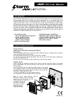 Предварительный просмотр 1 страницы Storm AXS Code Master Installation Instructions