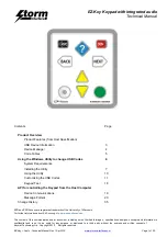 Preview for 1 page of Storm EZ-Key Technical Manual