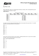 Preview for 34 page of Storm EZ-Key Technical Manual