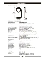 Preview for 2 page of Storm HD0980-08-PLATINUM Operating Instructions Manual