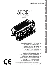 Storm SAEP Use And Maintenance Manual предпросмотр