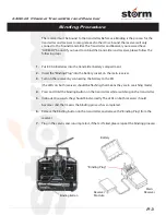 Preview for 6 page of Storm Storm ST-06RX Instruction Manual