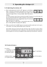 Preview for 11 page of Storm UNIQUE 2.1 Operating Manual