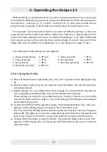 Preview for 15 page of Storm UNIQUE 2.1 Operating Manual