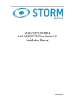 Storm VUDO2PTZIR30X Installation Manual preview