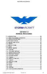 Preview for 41 page of StormAircraft Rally Pilot Operating Handbook