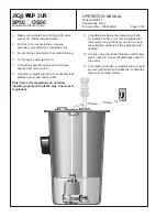 Preview for 2 page of StormPro SP50 Operation Manual