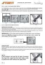 Preview for 90 page of Storti husky DSS 90 Operation And Maintenance