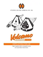 Storz & Bickel GMBH VOLCANO CLASSIC Instructions For Use Manual preview